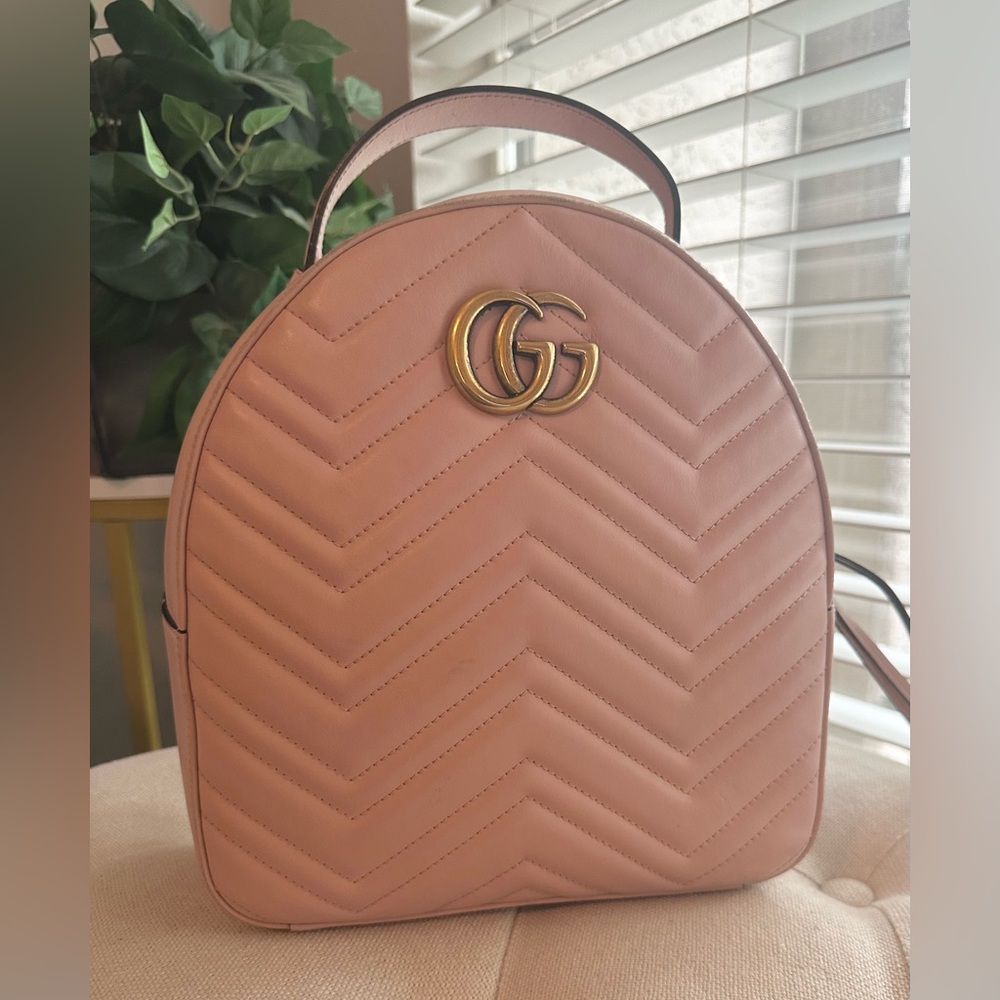 Gucci GG Mermont Mini Backpack in Pink - Picture 3 of 16